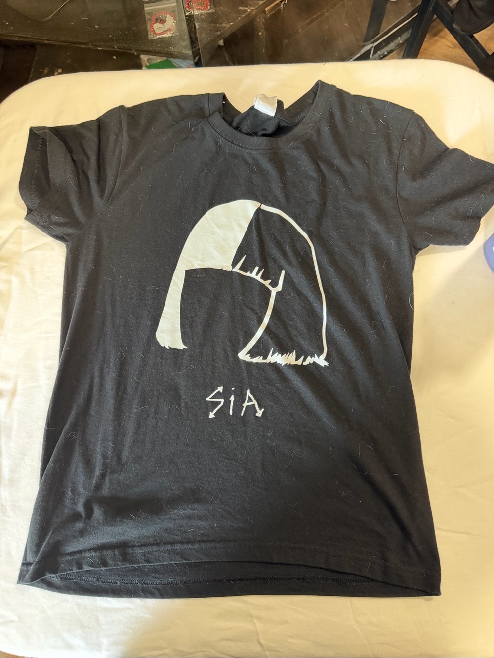 Gildan Black Sia Graphic T-Shirt
